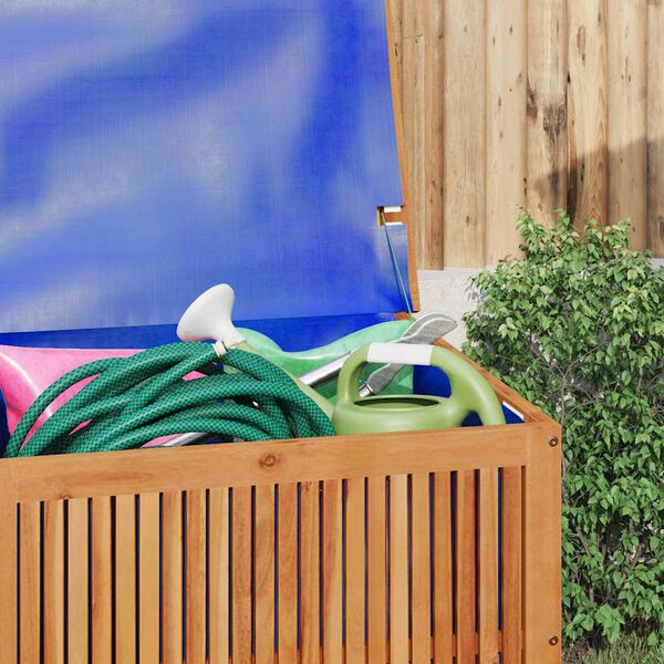 vidaXL صندوق تخزين للحديقة 75&times;75&times;58 سم خشب أكاسيا صلب