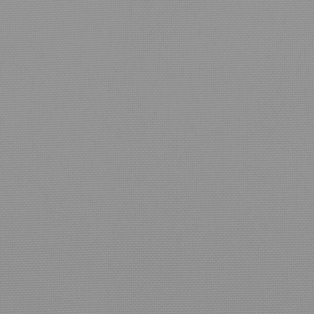 vidaXL وسائد كرسي 6 ق رمادي 40×40×7 سم