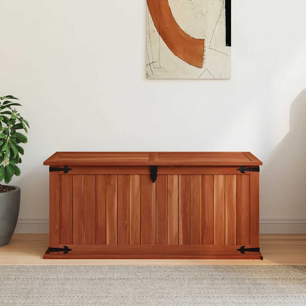 vidaXL صندوق تخزين 90×45×40 سم خشب أكاسيا صلب