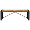 vidaXL طاولة طعام 120×55×40 سم خشب مانجو صلب خشن