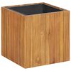 vidaXL حوض حديقة مرتفع 43.5&times;43.5&times;44.5 سم خشب أكاسيا صلب