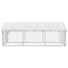 vidaXL منزل كلب خارجي مع سقف 150x200x400 سم