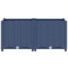vidaXL حوض زراعي مرتفع 80×40×38 سم بولي بروبيلين
