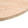 vidaXL سطح طاولة قطر 2,5x40 سم خشب صنوبر صلب