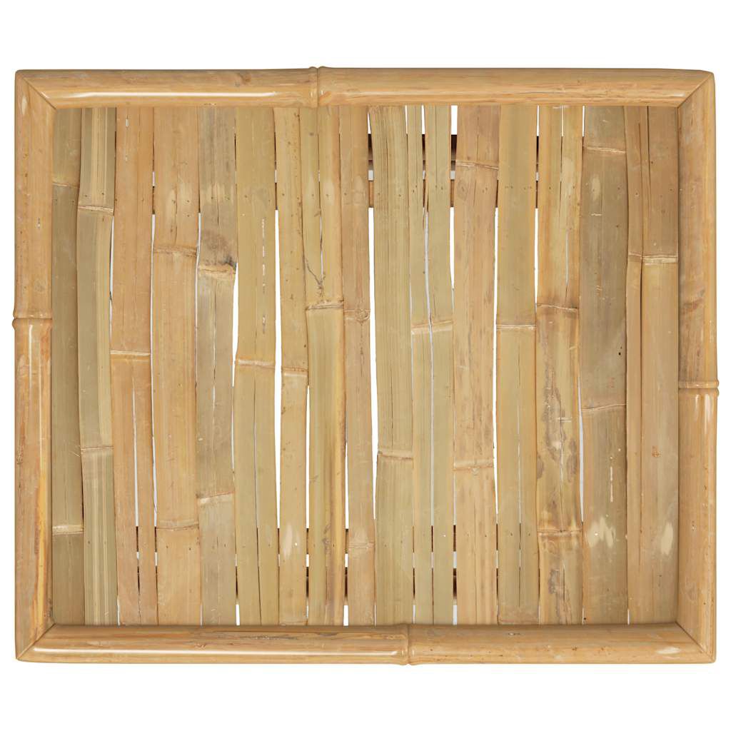 vidaXL طاولة حديقة 30x65x55 سم خيزران