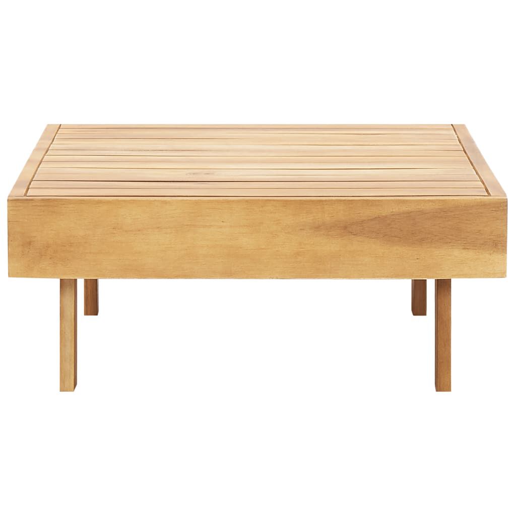 vidaXL طاولة قهوة 100×60×25 سم خشب أكاسيا صلب