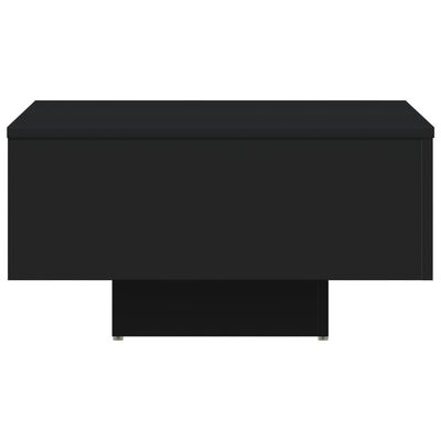 vidaXL طاولة قهوة أسود 60×60×31.5 سم خشب صناعي