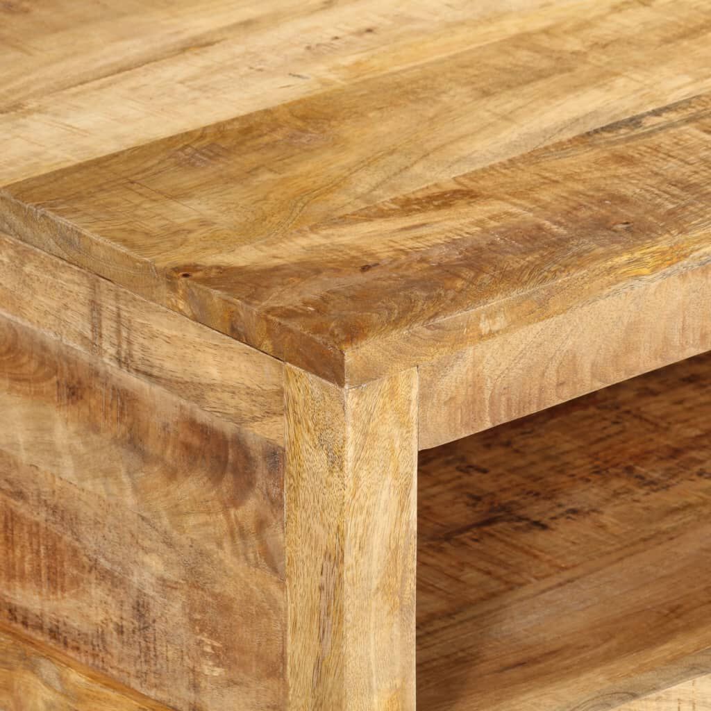 vidaXL طاولة قهوة 80x55x30 سم خشب مانجو صلب