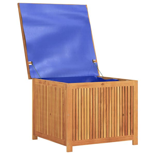 vidaXL صندوق تخزين للحديقة 75×75×58 سم خشب أكاسيا صلب