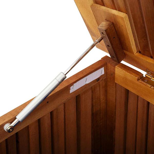 vidaXL صندوق تخزين للحديقة 175×80×75 سم خشب أكاسيا صلب