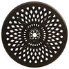 vidaXL طاولة حديقة برونزي 78×78×72 سم ألومنيوم مصبوب