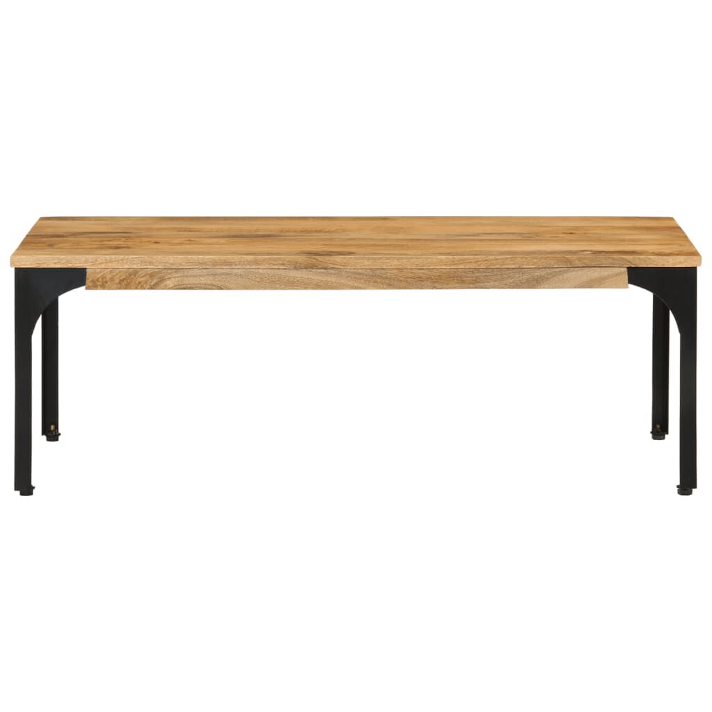 vidaXL طاولة قهوة 100×55×35 سم خشب مانجو صلب
