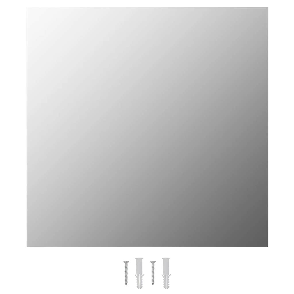 مرآة حائط 50x50 سم زجاج مربّع vidaXL