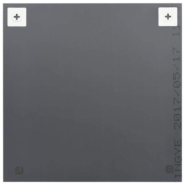 مرآة حائط 50x50 سم زجاج مربّع vidaXL