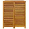 vidaXL صندوق تخزين للحديقة 70×87×104 سم خشب أكاسيا صلب