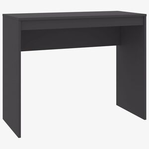 vidaXL مكتب رمادي 90&times;40&times;72 سم خشب مضغوط