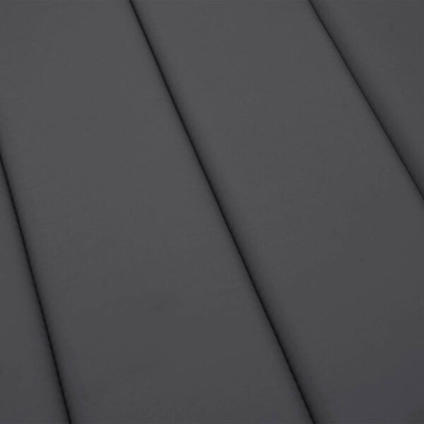 vidaXL وسادة كرسي تشمس أنثراسيت 180×60×3 سم قماش أكسفورد