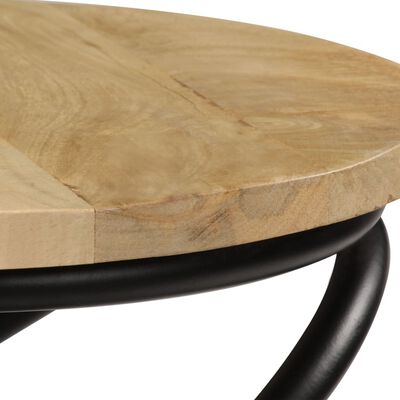vidaXL طاولة طرفية خشب مانجو صلب 40×50 سم
