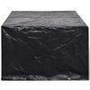 vidaXL غطاء أثاث حديقة 8 ثقوب 135×135×90 سم
