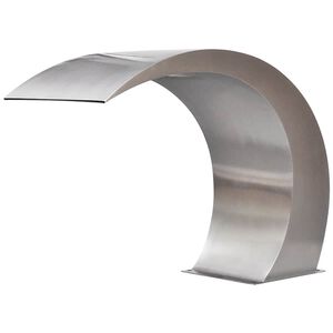 41685 نافورة شلال لمسبح الحديقة ستانلس ستيل 45×30×60 سم