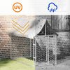 vidaXL منزل كلب خارجي مع سقف 150x100x200 سم