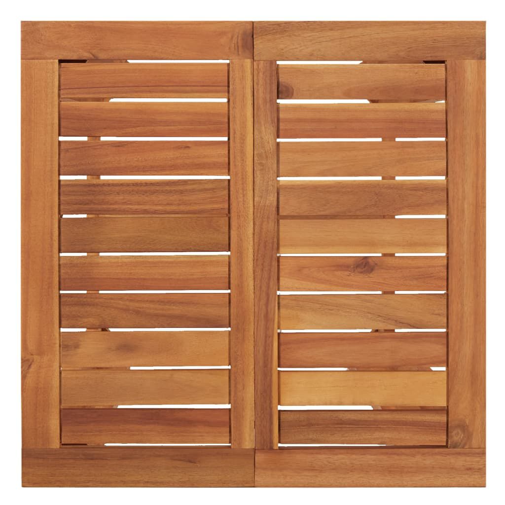 vidaXL طاولة بار حديقة 60×60×105 سم خشب أكاسيا صلب