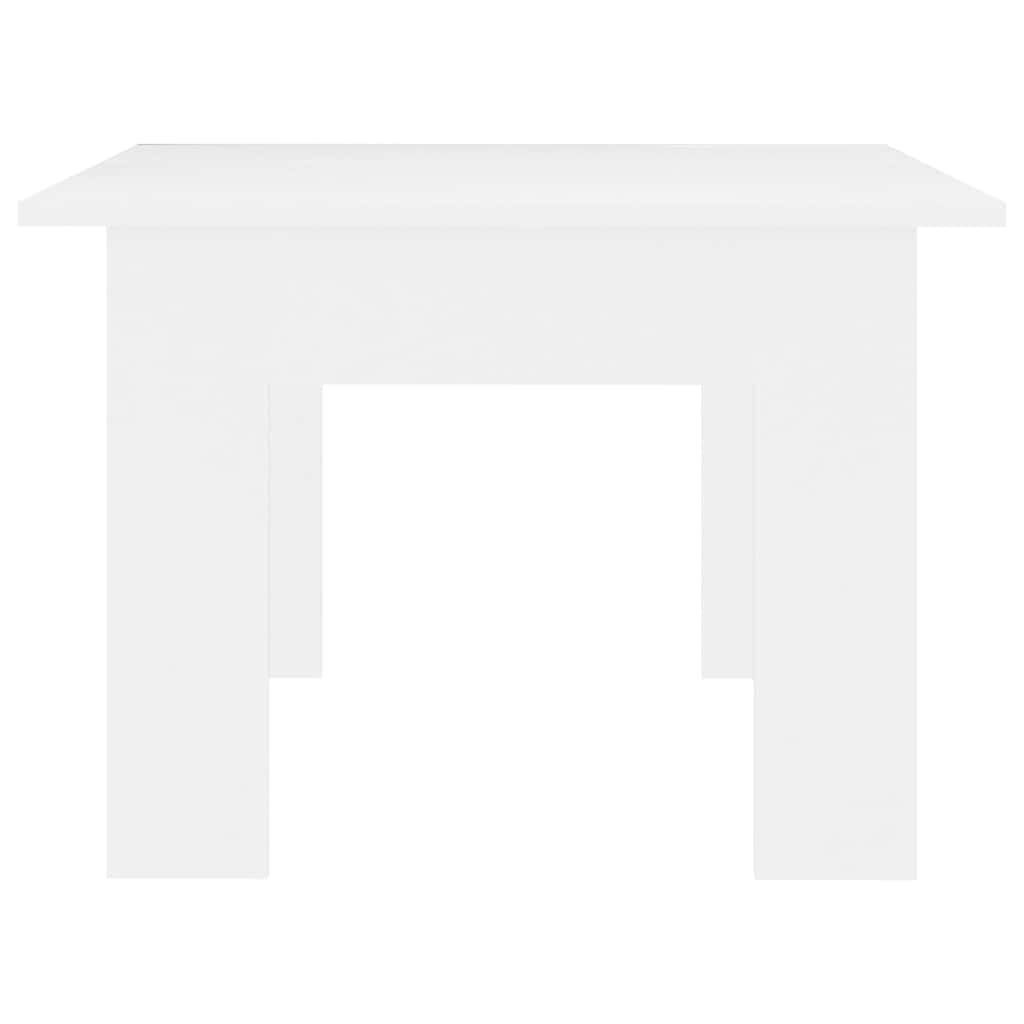 vidaXL طاولة قهوة لون أبيض 100×60×42 سم خشب صناعي