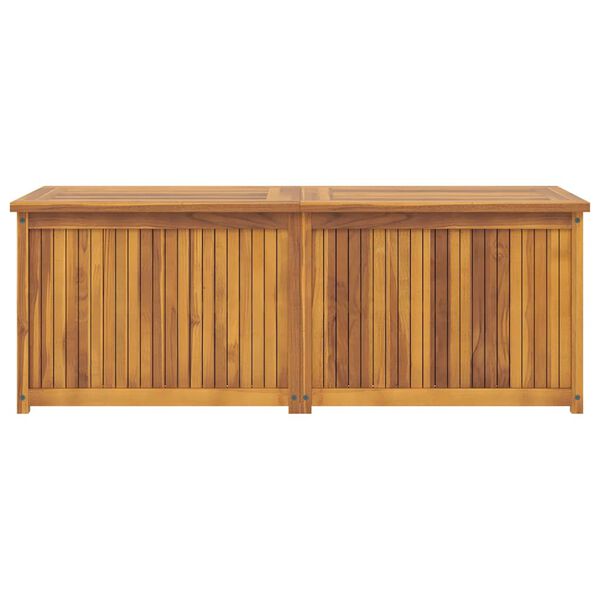 vidaXL صندوق حديقة 150×50×55 سم خشب ساج صلب