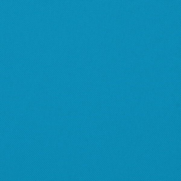 vidaXL وسائد بنش حديقة 2 ق أزرق فاتح 100×50×7 سم قماش أكسفورد