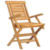 vidaXL كراسي حديقة قابلة للطي 6 ق 56x63x90 سم خشب ساج صلب