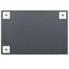 vidaXL مرايا حائط 2ق 40x60 سم زجاج مستطيل