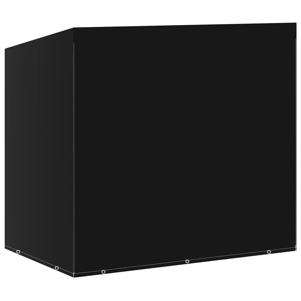 vidaXL أغطية بنش متأرجح 2 ق 10 فتحات تثبيت مع سحّابين 170x145x255 سم