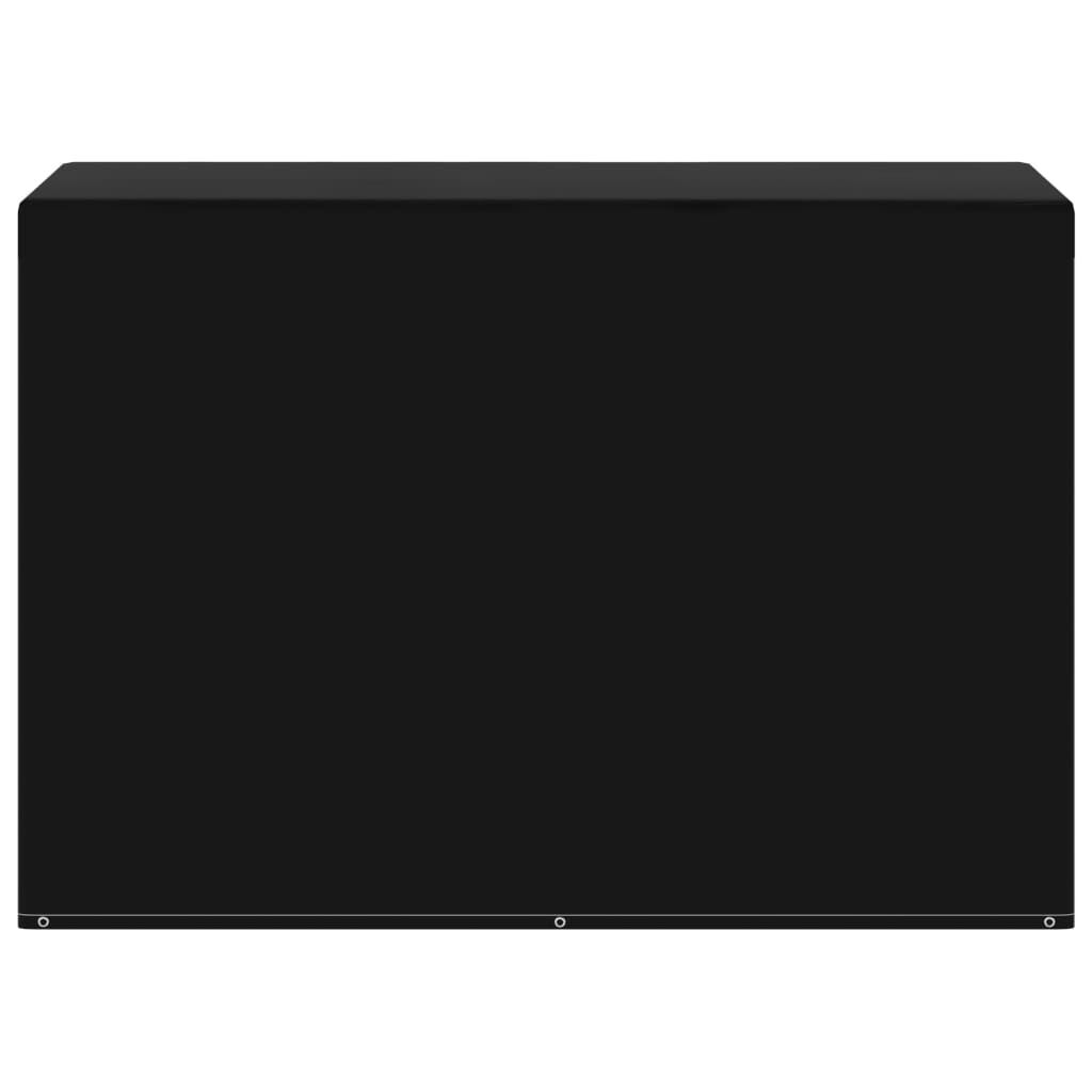 vidaXL غطاء أثاث حديقة بـ 6 فتحات تثبيت لشواية الغاز 125x80x180 سم
