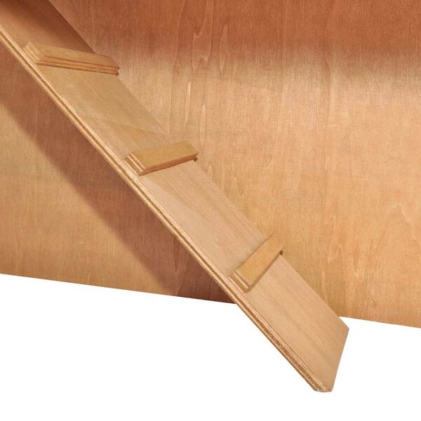 vidaXL قفص أرانب خارجي قفص حيوانات أليفة صغير 3 أبواب خشب