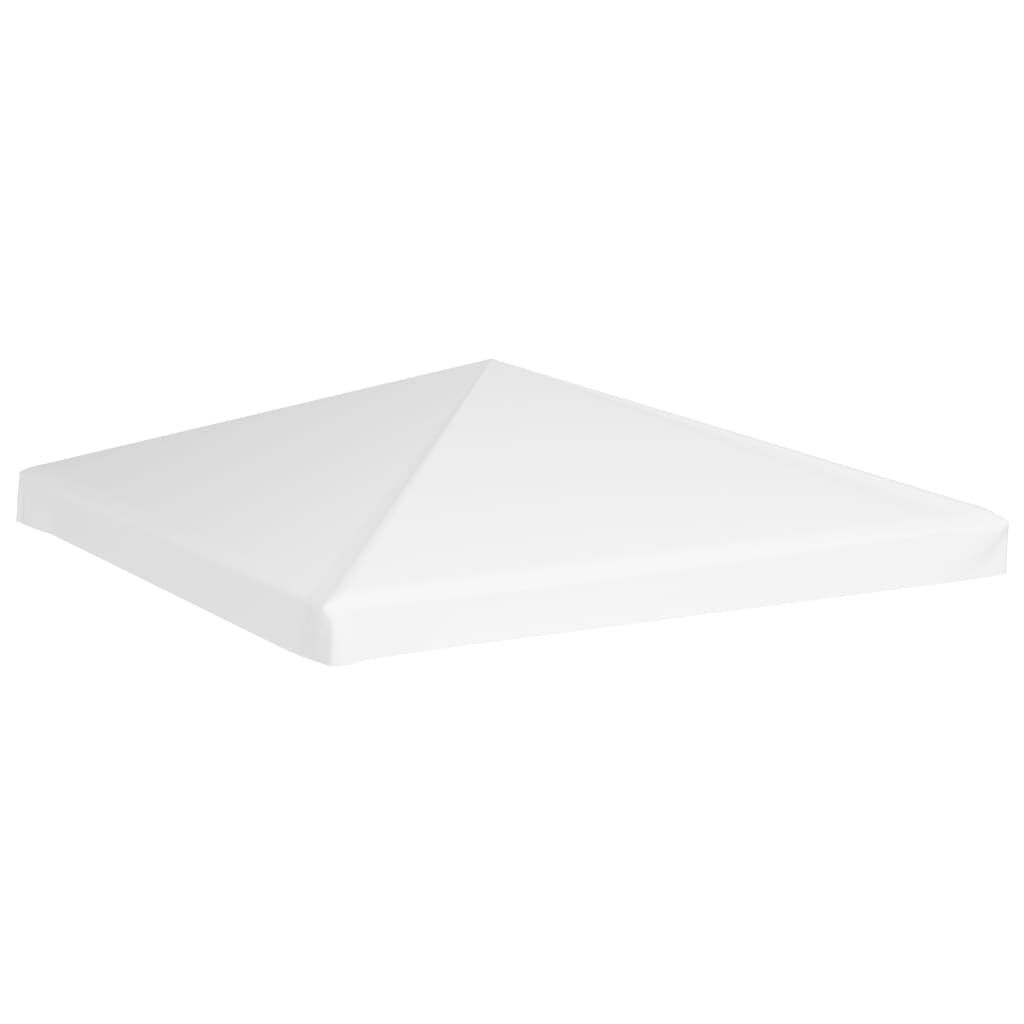 vidaXL غطاء جازيبو علوي 270 جرام/م² 3×3 م أبيض