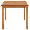 vidaXL طاولة حديقة 140×80×74 سم خشب أكاسيا صلب