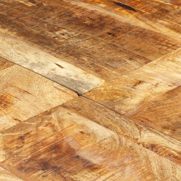 vidaXL طاولة سفرة 160×90×75 سم خشب مانجو خشن
