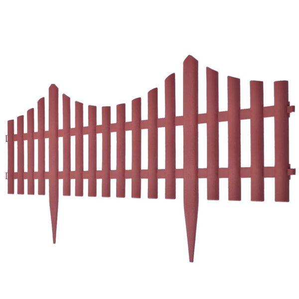 vidaXL فاصل حديقة 17 ق 10 م بني