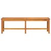 vidaXL مقعد طويل للحديقة 45x35x150 سم خشب أكاسيا صلب