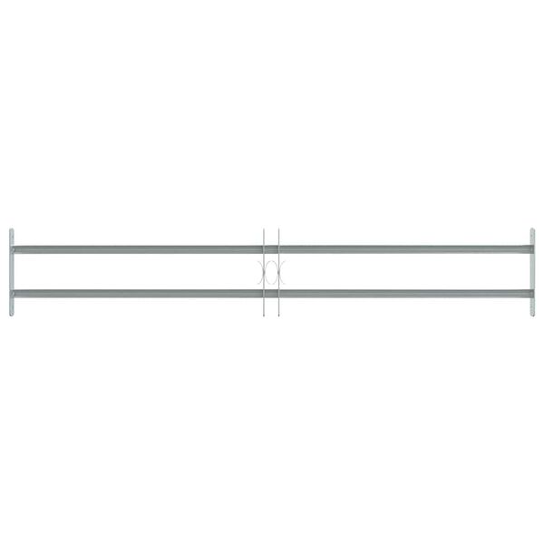 141381 شبكة أمان قابلة للتعديل للنوافذ مع 2 قضيب مستعرض 100-1500 ملم