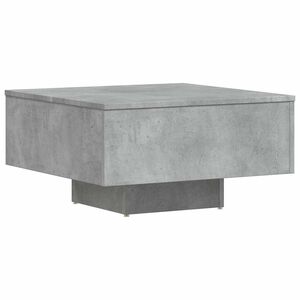 vidaXL طاولة قهوة رمادي أسمنتي 60&times;60&times;31.5 سم خشب صناعي