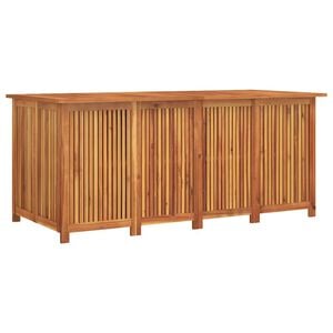 vidaXL صندوق تخزين للحديقة 175&times;80&times;75 سم خشب أكاسيا صلب