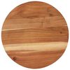 طاولة قهوة VidaXL قطر 55x40 سم من الخشب الصلب أكاسيا