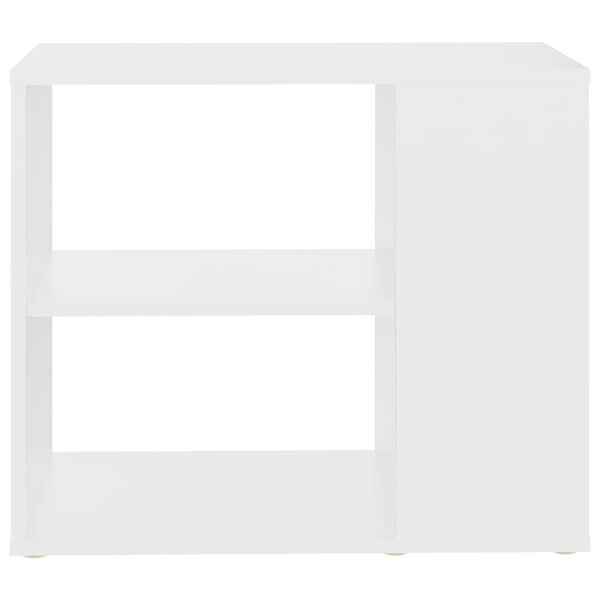 vidaXL خزانة جانبية أبيض 60&times;30&times;50 سم خشب صناعي