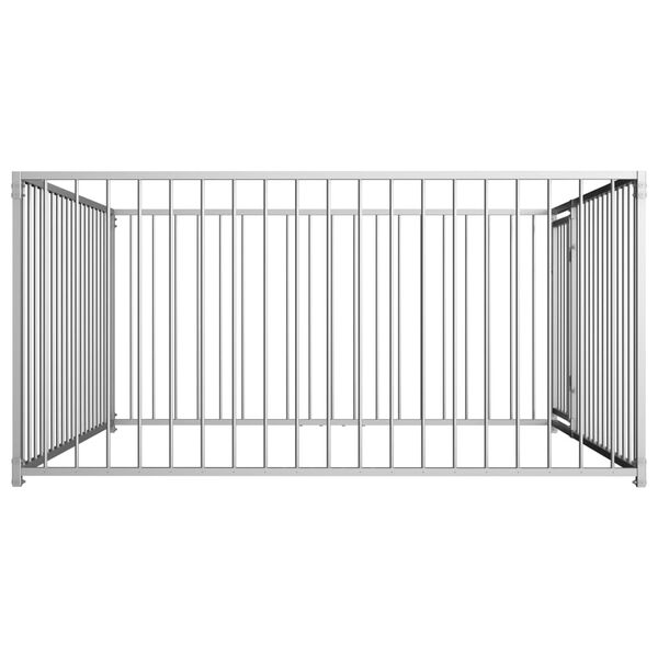 vidaXL بيت كلب خارجي 100&times;200&times;200 سم