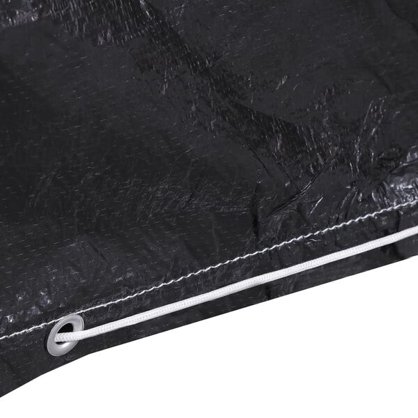 vidaXL أغطية أثاث حديقة 2 ق 12 فتحة تثبيت 325×205×70 سم