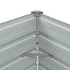 vidaXL حوض حديقة مرتفع فولاذ مجلفن 100×40×45 سم أخضر