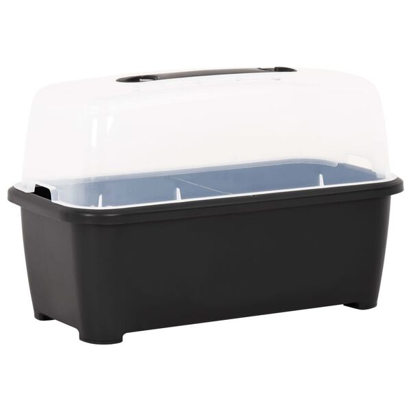 vidaXL حوض زرع مرتفع 77×38.7×82 سم بولي بروبيلين