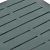 vidaXL طاولة حديقة قابلة للطي أخضر 45×43×50 سم بلاستيك