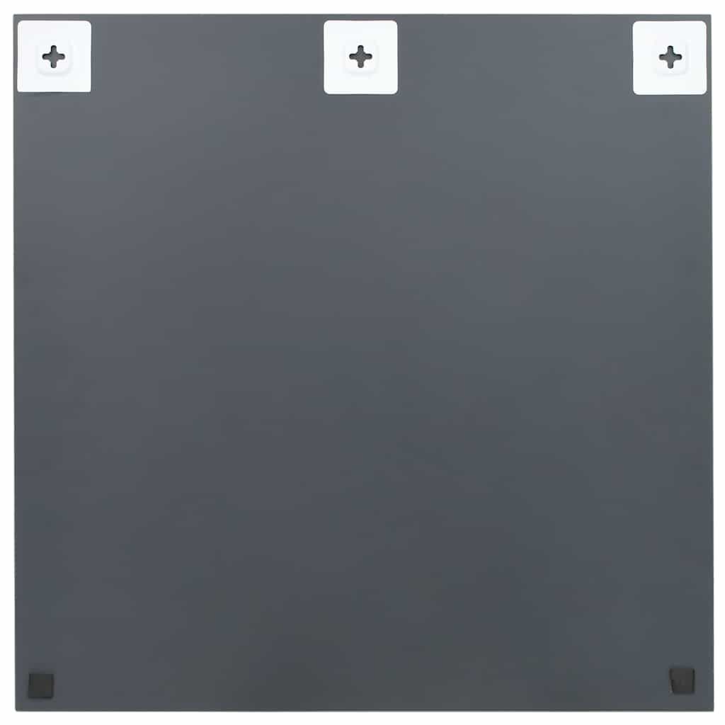 مرآة حائط 60x60 سم زجاج مربّع vidaXL